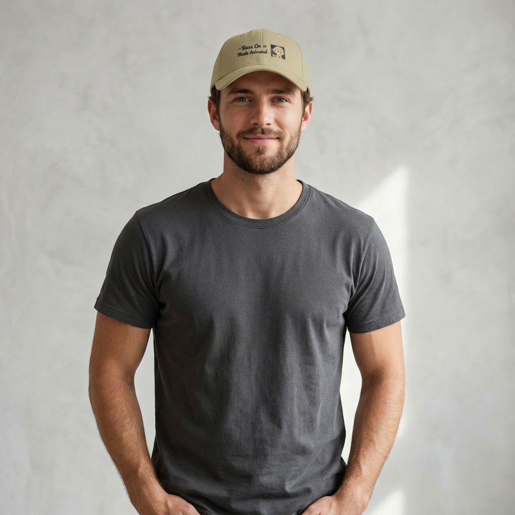 Boss Mode Activated Khaki Cap