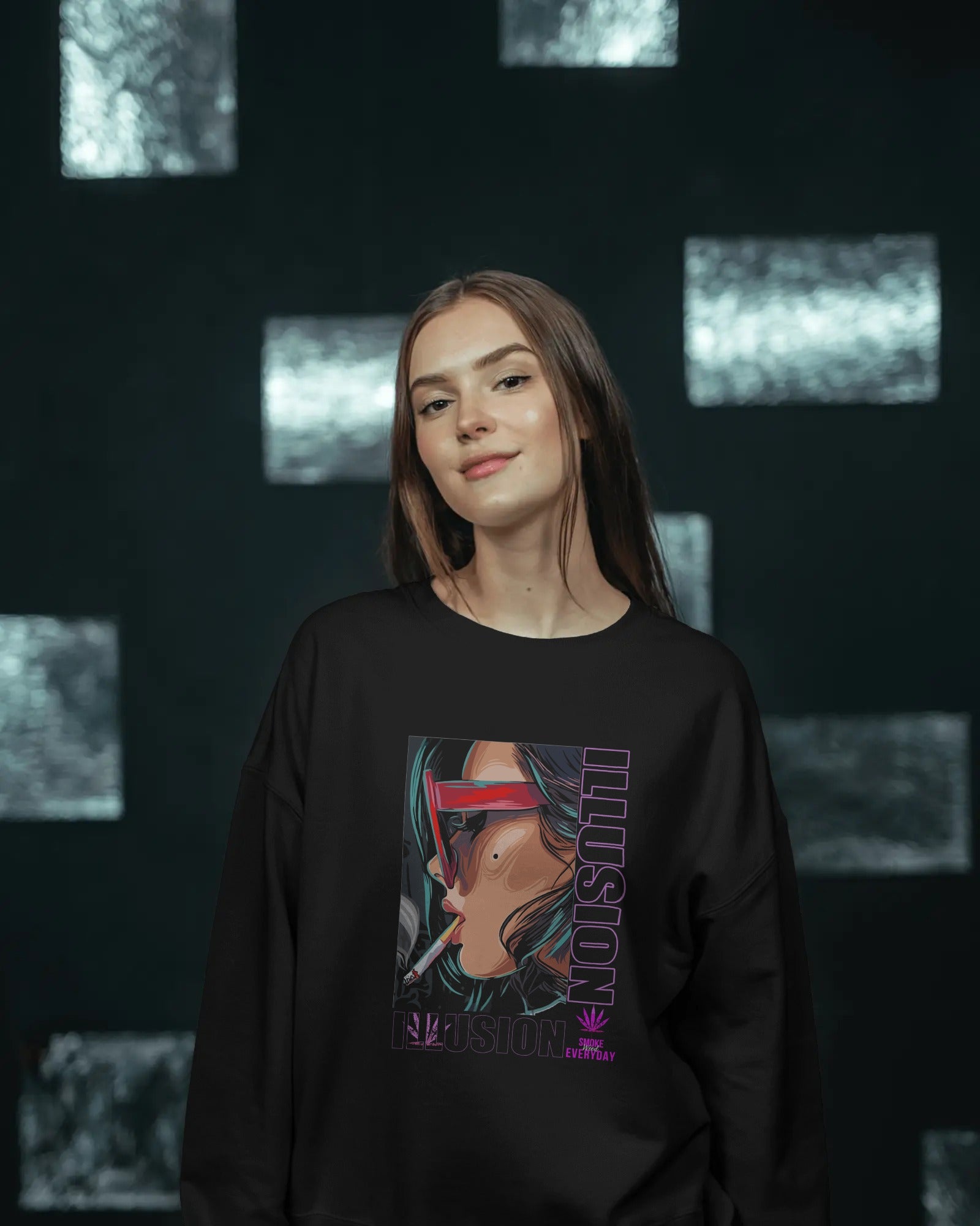 Myras  Premium ILLUSION Sweatshirt.